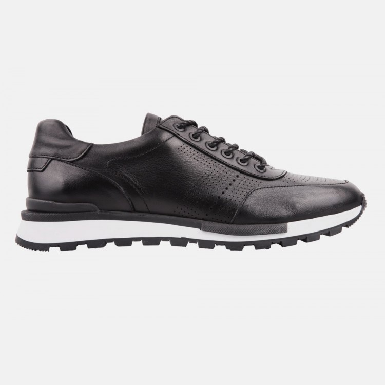 MARCOMEN 06557 SİYAH SNEAKER DERİ AYAKKABI