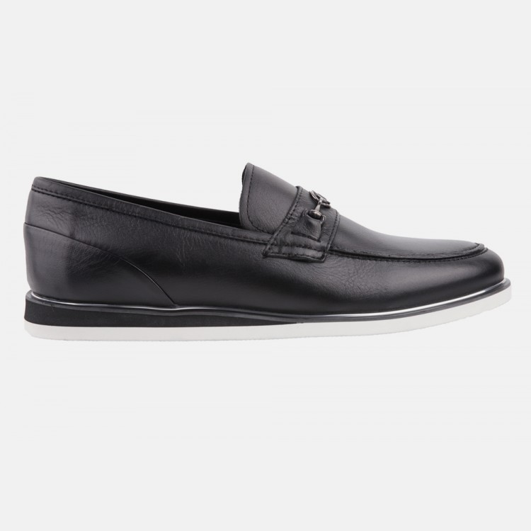 Marcomen 15126 Loafer Siyah Ayakkabı