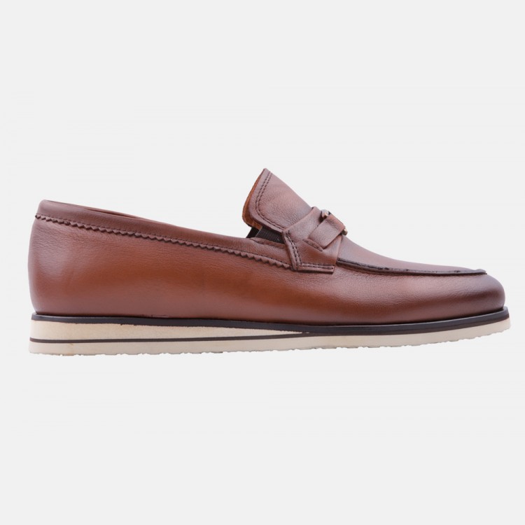 MARCOMEN 15292 TABA LOAFER DERİ AYAKKABI