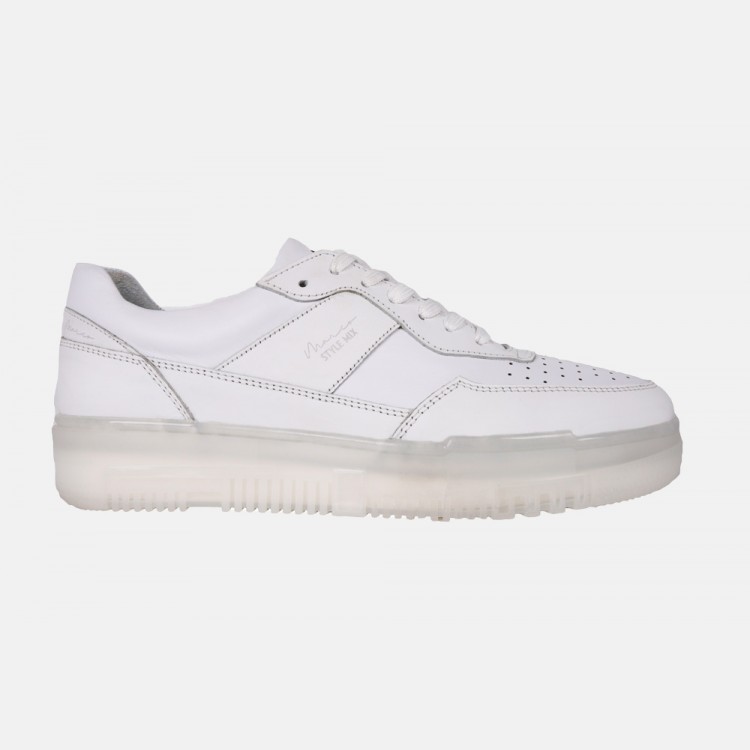 SNEAKER BEYAZ DERİ AYAKKABI
