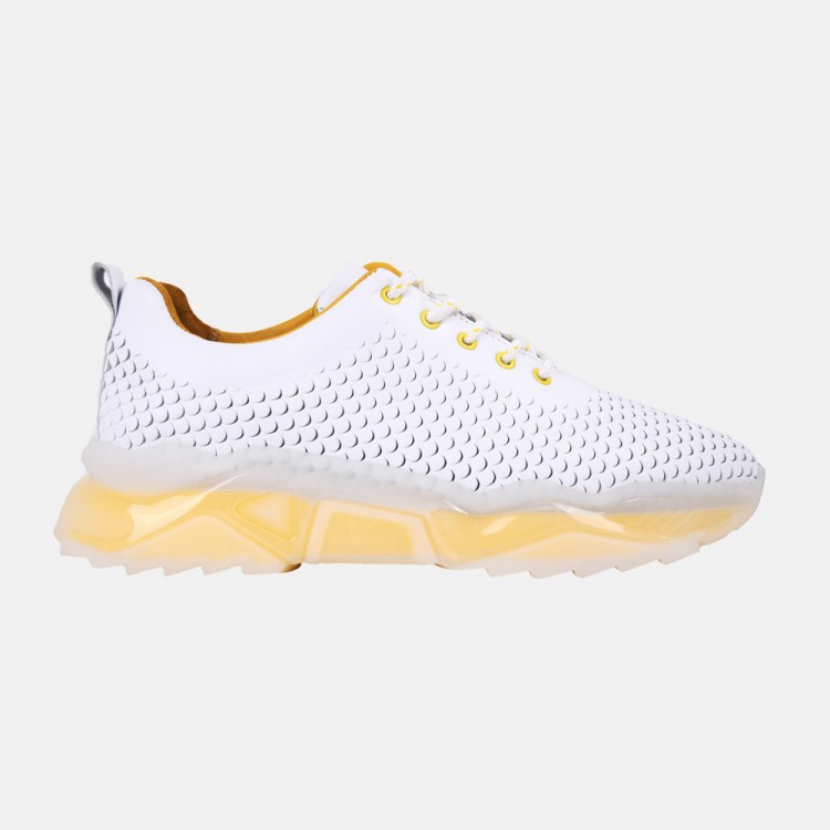 Marcomen 15415 Beyaz Sneaker Deri Ayakkabı