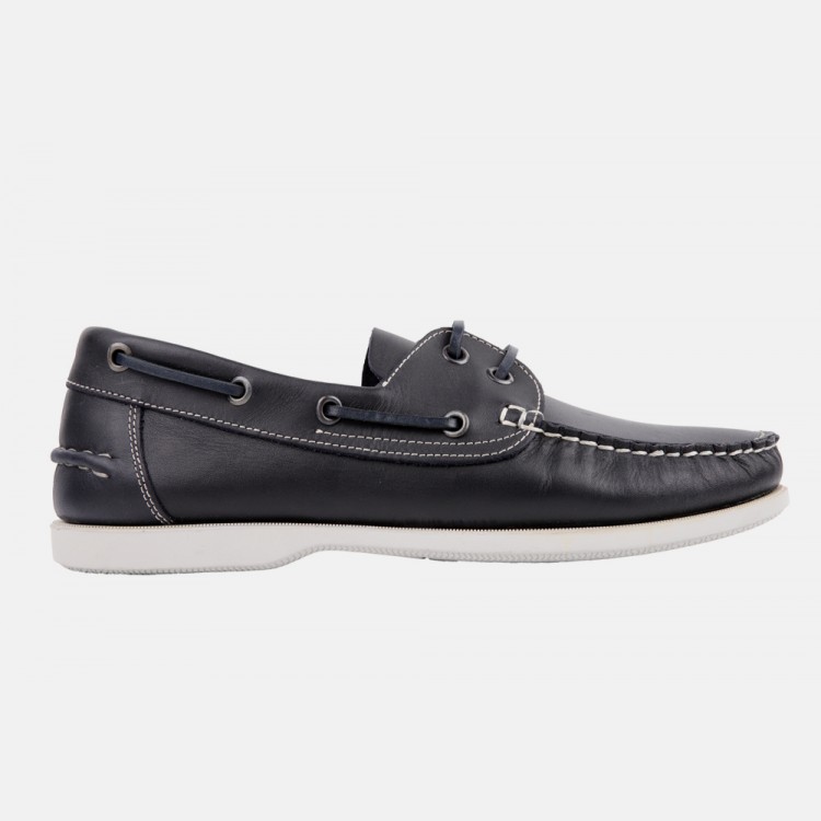 Marcomen 15544 Lacivert Loafer Deri Ayakkabı