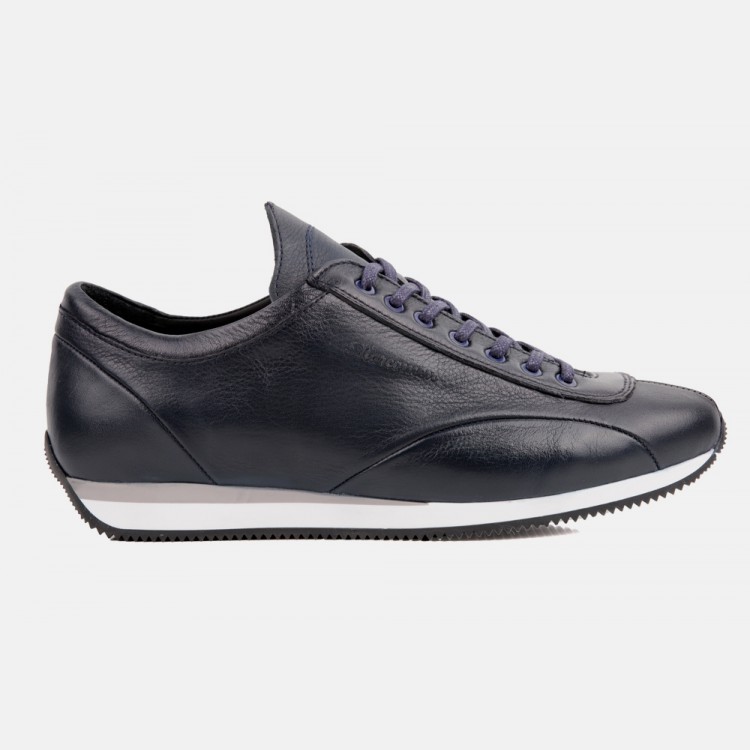 Marcomen 17003 Lacivert Sneaker Deri Ayakkabı