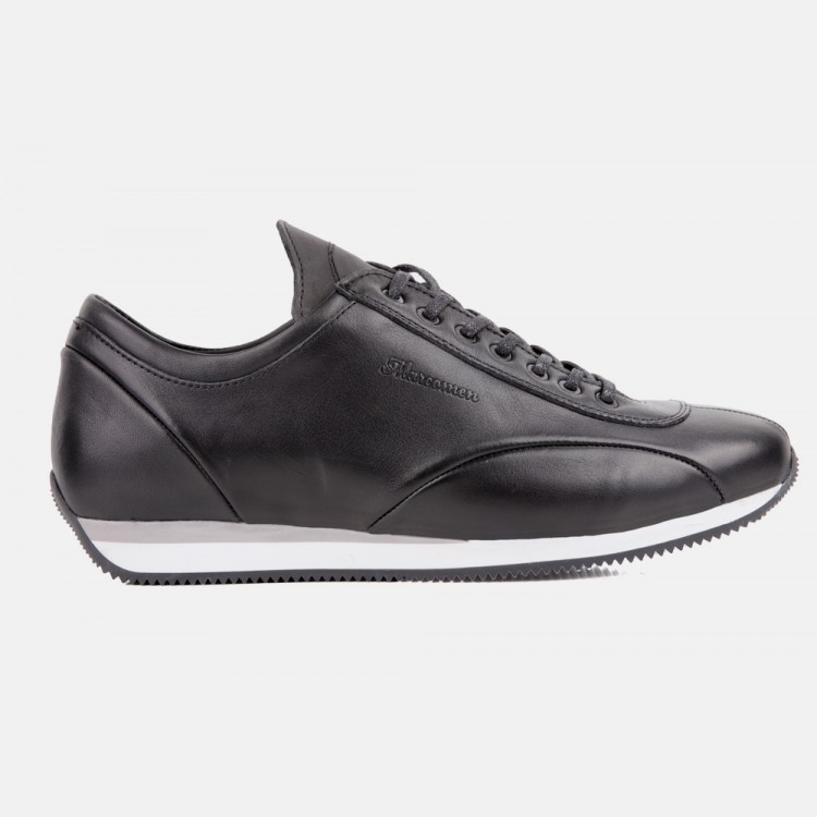 Marcomen 17003 Siyah Sneaker Deri Ayakkabı