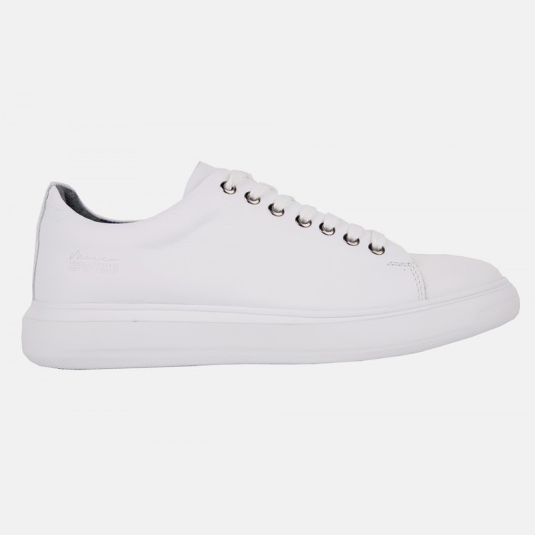 Marcomen 17009 Beyaz Sneaker Deri Ayakkabı