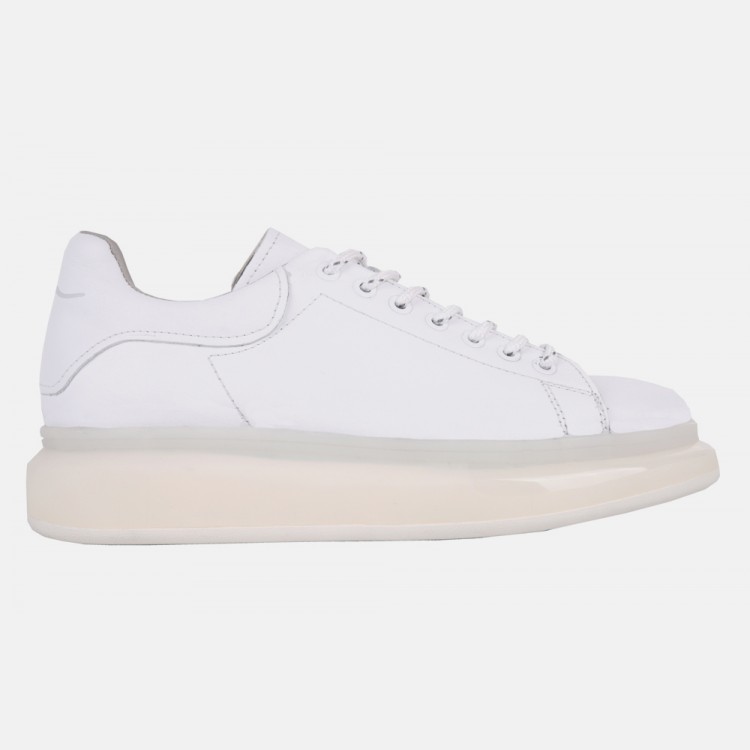Marcomen 17031 Beyaz Sneaker Deri Ayakkabı