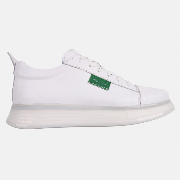 Marcomen 17065 Beyaz Sneaker Deri Ayakkabı