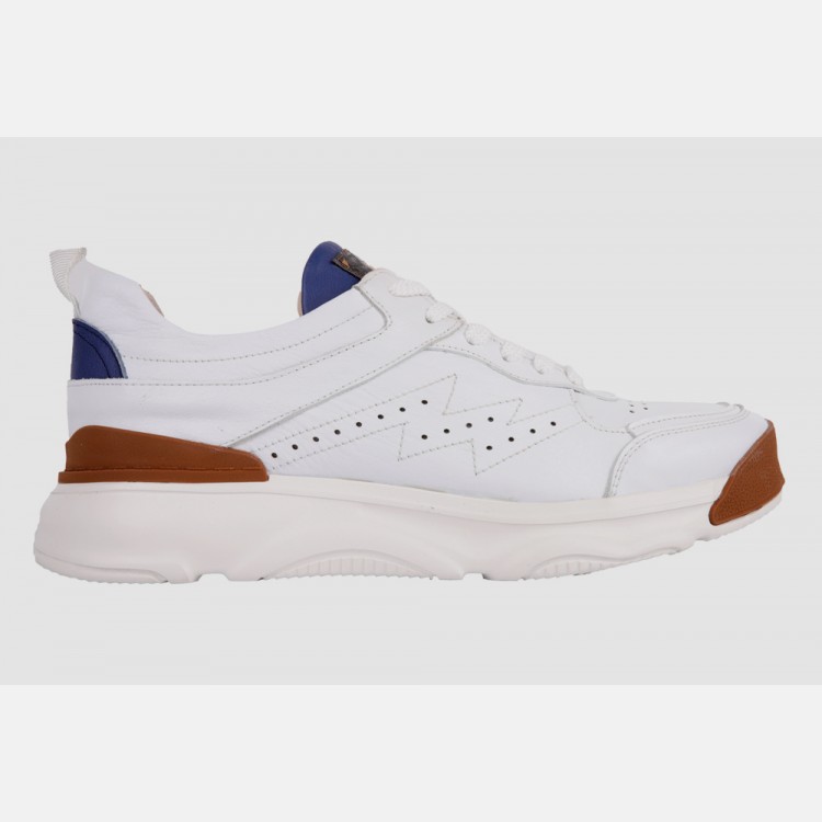 Marcomen 17123 Beyaz Sneaker Deri Ayakkabı