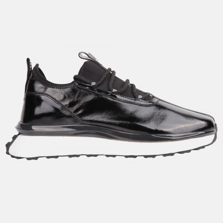 Marcomen 17391 Siyah Rugan Sneaker Deri Ayakkabı