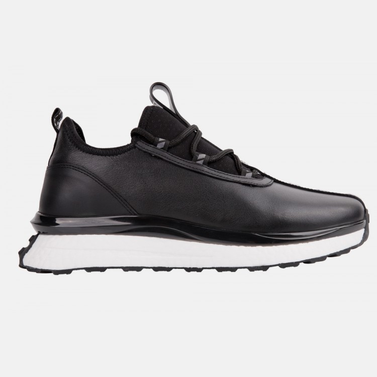 Marcomen 17391 Siyah Sneaker Deri Ayakkabı