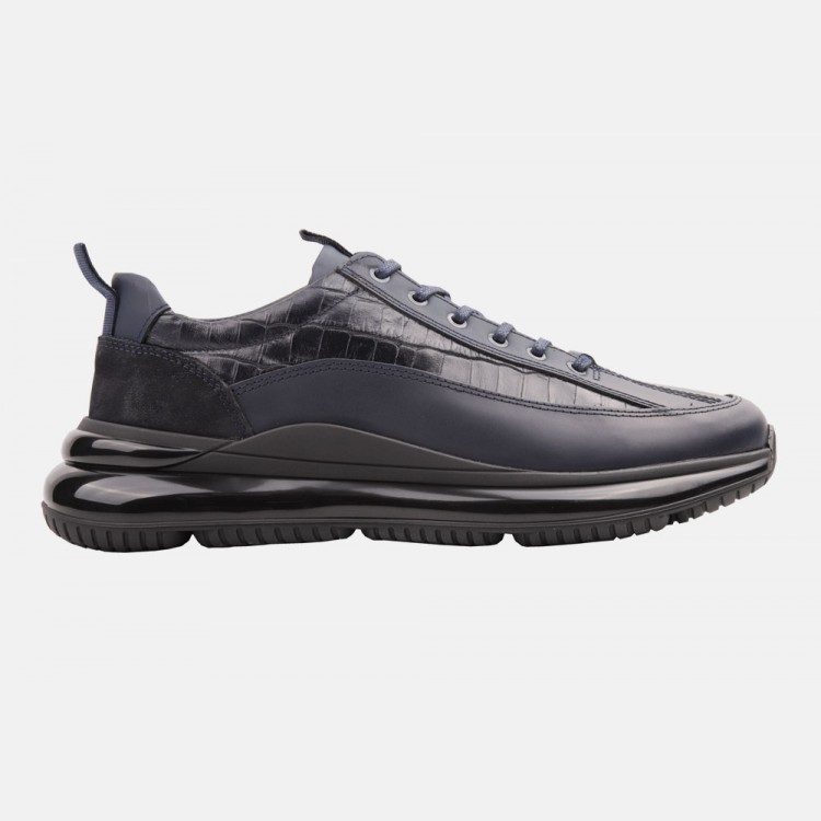 MARCOMEN 18168 LACİVERT SNEAKER DERİ AYAKKABI