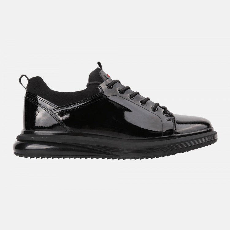 MARCOMEN 18366 SIYAH RUGAN SNEAKER DERI AYAKKABI