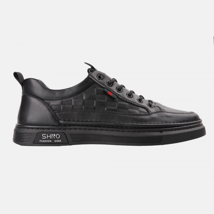 MARCOMEN 19039 SİYAH SNEAKER DERİ AYAKKABI