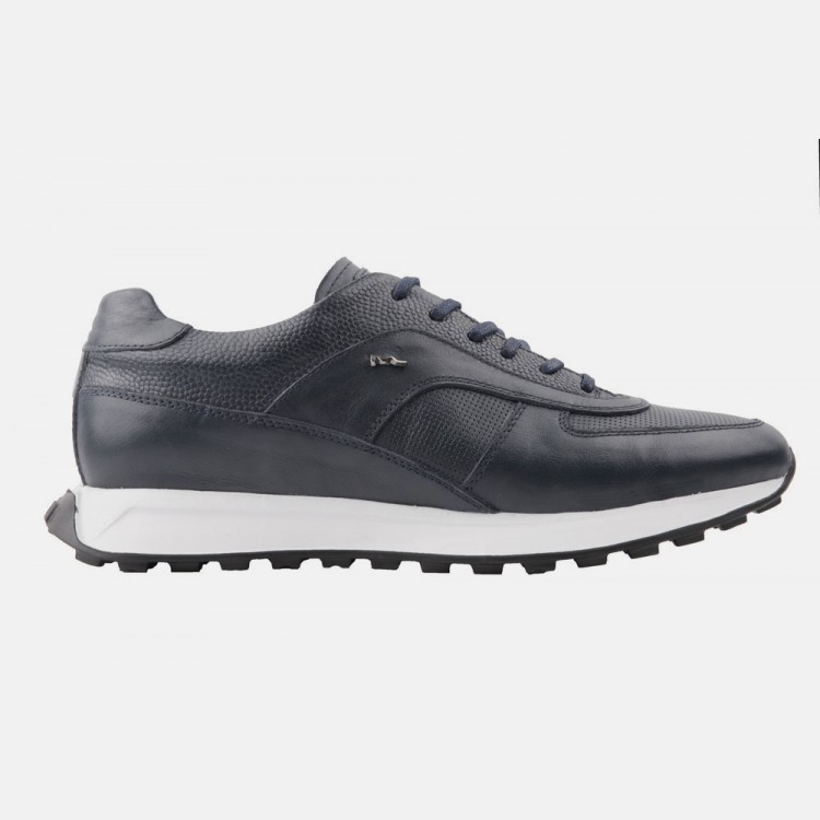 MARCOMEN 19727 LACİVERT DERİ SNEAKER AYAKKABI