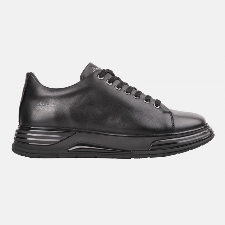 MARCOMEN 20032 SİYAH SNEAKER DERİ AYAKKABI