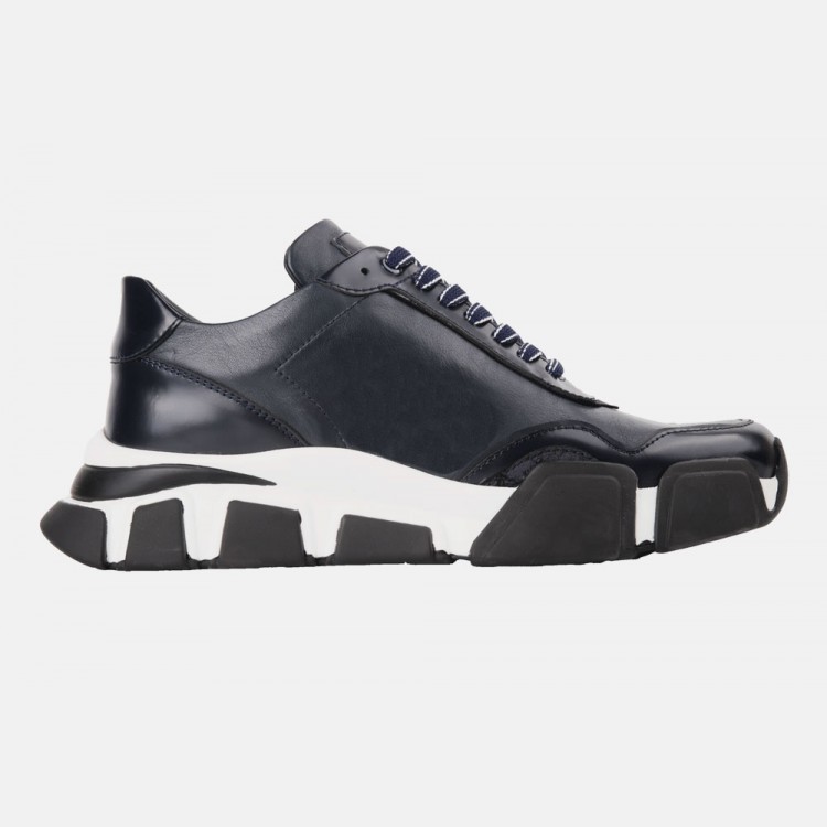 MARCOMEN 20069 LACİVERT SNEAKER DERİ AYAKKABI