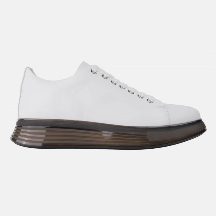 MARCOMEN 21032 BEYAZ SNEAKER DERI AYAKKABI
