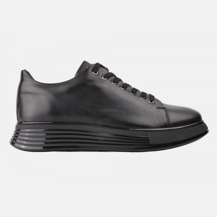 MARCOMEN 21032 SIYAH SNEAKER DERI AYAKKABI