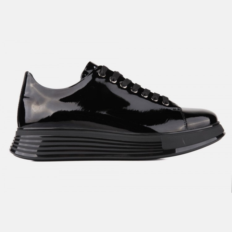 MARCOMEN 21032 SIYAH RUGAN SNEAKER DERI AYAKKABI