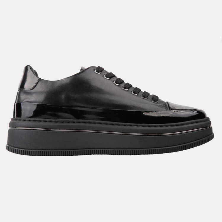 MARCOMEN 21102 SIYAH RUGAN SNEAKER DERI AYAKKABI