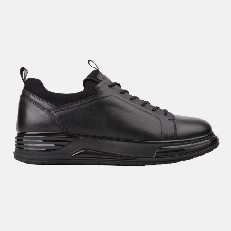 MARCOMEN 21187 SIYAH-SIYAH SNEAKER DERI AYAKKABI