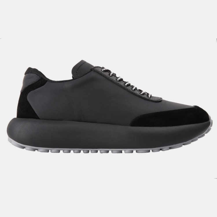 MARCOMEN 21257 SIYAH-SUET SNEAKER DERI AYAKKABI